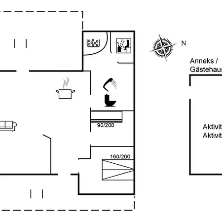 펜션 Into - 400m From The Sea By Interhome *